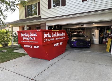 funky junk dumpsters reviews Funky Junk Dumpsters offers a Driveway Friendly Dumpster solution