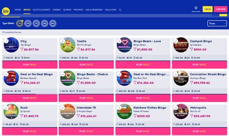 galabingo online  Follow the steps below to get started: Use our link to visit Gala Bingo and register for a new player account