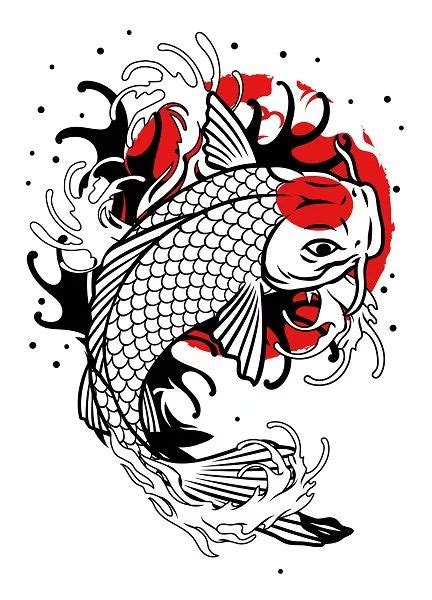 gambar koi  407x800px 336