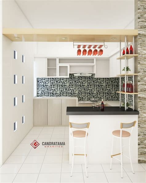 gambar mini bar dapur  √ 50 Desain Dapur Mini Bar Minimalis, Modern, Cafe 2020 Download