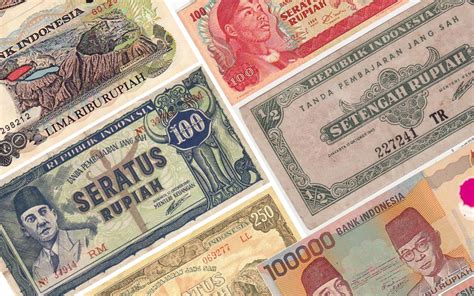 gambar uang jaman dulu  koin uang kertas uang