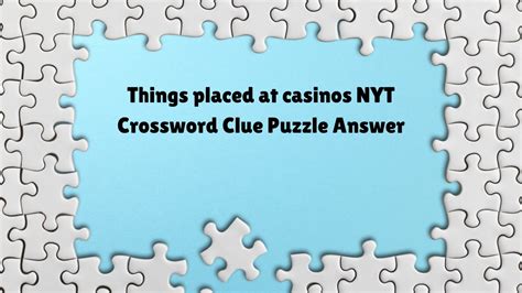 gambling counter crossword clue  Click the answer to find similar crossword clues 