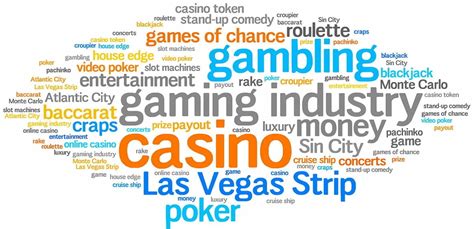 gambling terms  Learning the lingo can help you understand the game