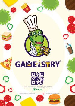 gameistry menu  Forgot account? or