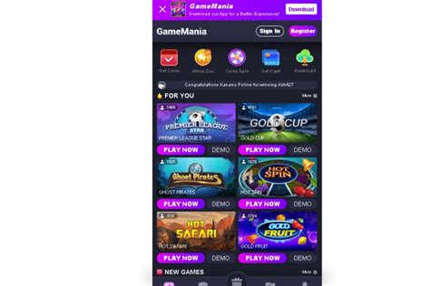 gamemania co ke all games Gamemania Kenya is the number one online & betting casino available at the moment