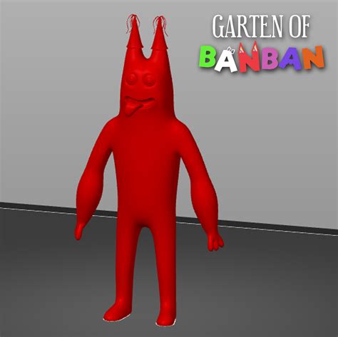 garten of banban 3d print  OBJ file Garten of Banban 4 KING BOUNCELIA3D printing template