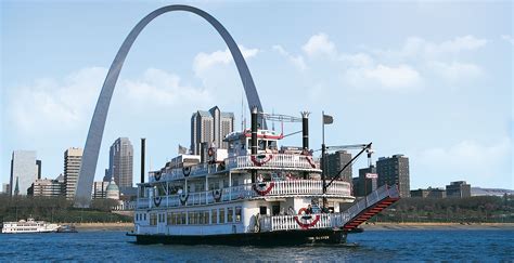 gateway riverboat cruises in st louis missouri Mar 05, 2015 · The Gateway Arch Riverboats – the Becky Thatcher and Tom Sawyer – will begin cruising up and down the Mississippi River this weekend with the start of the 2015 riverboat season