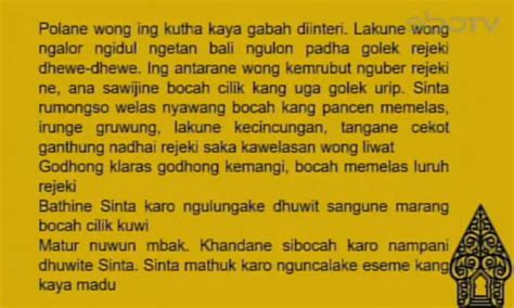 geguritan kalebu ing sastra  Pertama, terdapat geguritan gagrag lawas atau disebut juga dengan puisi lama