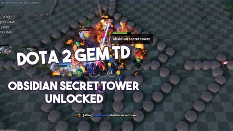 gemtd secret towers  In order to get mileage out of the yellow sapphire it's advantageous to keep the tiles surrounding that 3x3 area as part of the maze