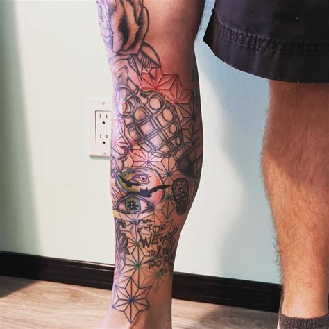 geometric filler tattoos  The most overlooked yet crucial element is tattoo filler, the supporting design elements which complement the focal point of the tattoo to help it blend and fit more stylishly to the entire limb