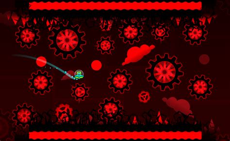 geometry dash hacked unblocked Welcome to the newest game in the Geometry Dash series called Geometry Dash Bloodbath! In this game, You will have the opportunity to control a flying or jumping spaceship to overcome dangerous terrains