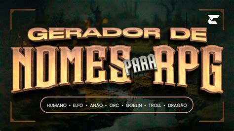 gerador de nomes rpg femininos  Gladiadores – GDR