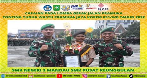 gerak jalan pramuka Gerak jalan dalam rangka memperingati Hari Pramuka Tahun 2018