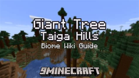 giant tree taiga hills Village s Pillager outpost s Trail ruins Blocks Grass Block Grass Fern Large Fern Sweet Berry Bush Spruce Log Spruce Leaves Climate Temperature 0