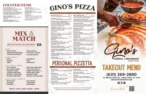 gino's of kings park menu 269