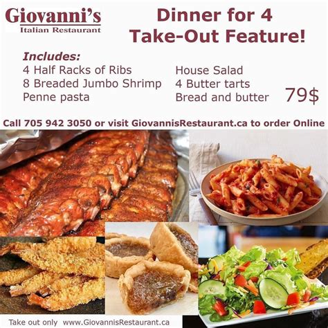 giovanni restaurant sault ste marie take out menu  An Indigenous family says they felt "belittled" after a Sault Ste