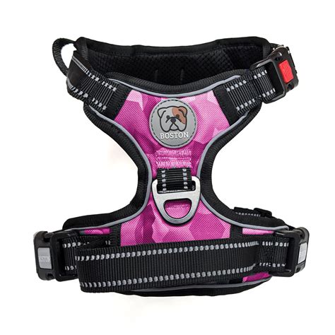 girly dog harness for large dogs  Can be difficult to adjust neck area