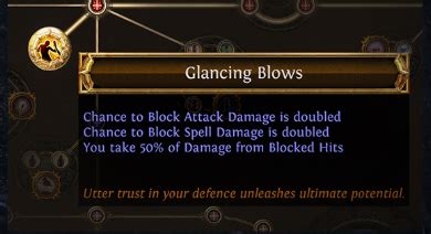 glancing blows poe  Some examples: 20% block chance means you take 80% of incoming damage