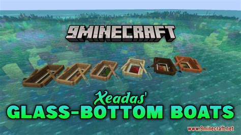 glass bottom boat minecraft texture pack  Better boats (1