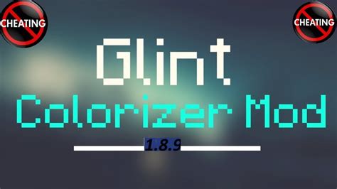 glint colorizer The Dark Glint Mod (1