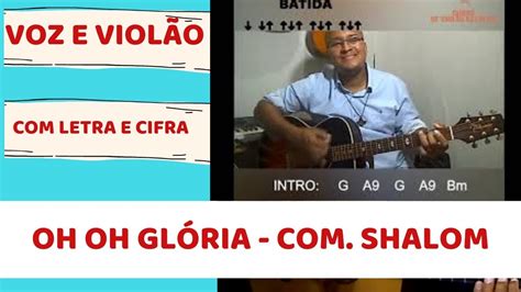 gloria comunidade shalom cifra  GUITARRA BLUES