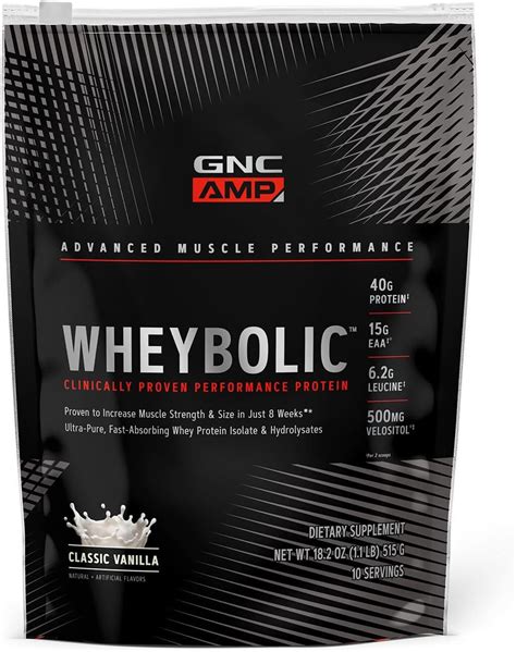 gnc wheybolic ripped review  GNC AMP Wheybolic™ Ripped - Strawberries and Cream - 2