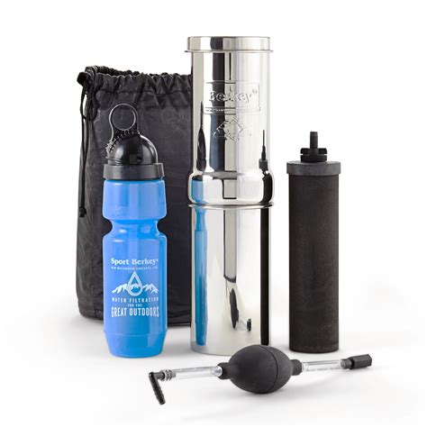 go berkey kit A mid-range system intended to serve active households and smaller groups, the Royal Berkey®️ is the perfect solution for use in outdoor activities, during road trips, and in unexpected emergencies