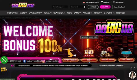 gobig118  Situs GOBIG118 memiliki ribuan pemain aktif setiap harinya dan menyediakan banyak jenis permainan unggulan seperti Sportsbook, Casino Live Online, Slot Game, Tembak Ikan,