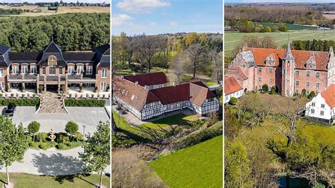 godser og herregårde til salg Det er sjældent indtjeningen fra landbrug og skovbrug, der giver de danske godser og herregårde penge til gennemgribende istandsættelse