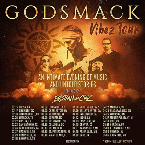 godsmack tour 2023 michigan  05- Pensacola, FL - Pensacola Bay Center^ Sep