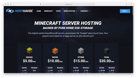 goedkoopste minecraft server hosting Budget