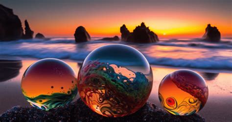 gold beach oregon glass floats  FREE shipping Add to Favorites