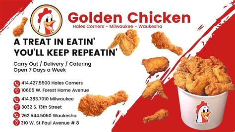 golden chicken waukesha  Golden Chicken Carry-Out 