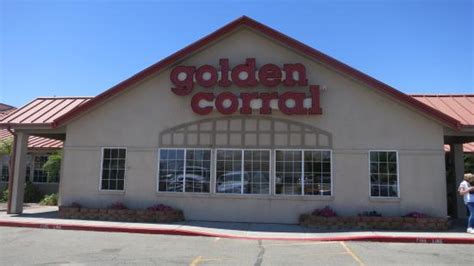 golden corral yuma az  Guests can choose from over 150 items including USDA, grilled to order sirloin steaks, pork, seafood, and shrimp alongside traditional favorites like pot roast, fried chicken, meatloaf,