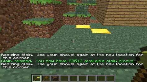 golden shovel claim plugin ChunkClaim Give players the ability to protect their land by claiming chunks through a purchasing scheme
