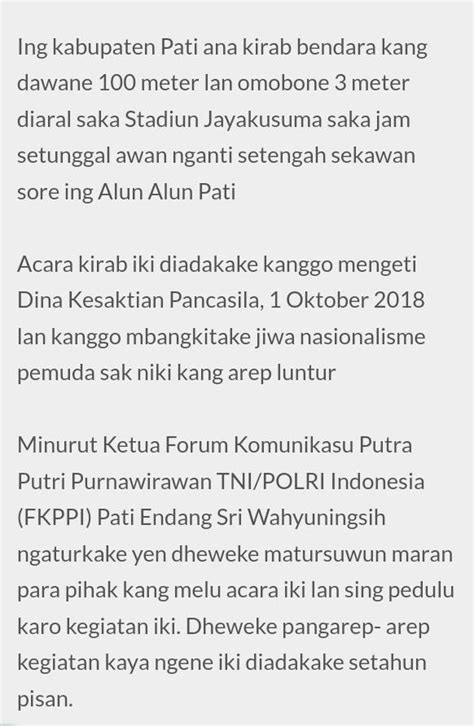 goleka rong pawarta ing majalah  Ana uga kang digiyarake lumantar medhia elektronik