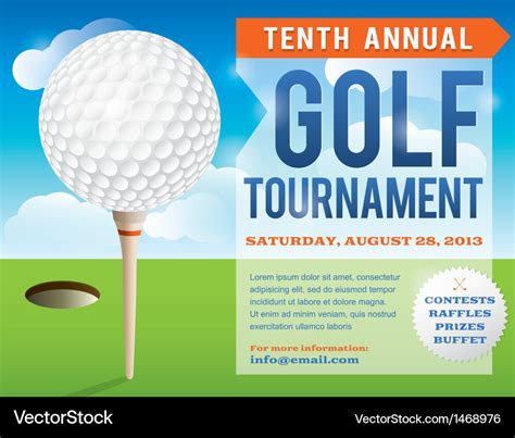 golf tournament email invitation template  i