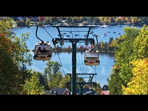 gondola ride mont-tremblant price  Views of Tremblant sunset