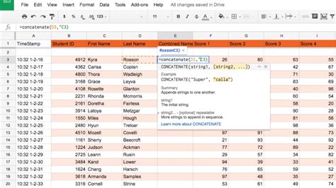 google sheets concat text 00") produces 012