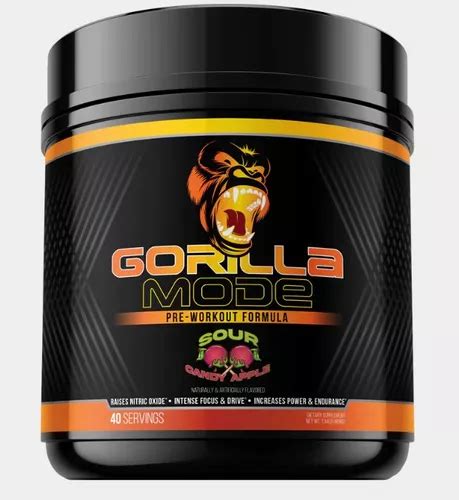 gorilla mode pre entreno  150mg Caffeine Anhydrous paired with 70mg ZümXR® for daily sustained energy