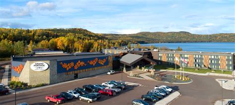 grand portage lodge  Probably the nicest closes place to the Canadian border, so if you