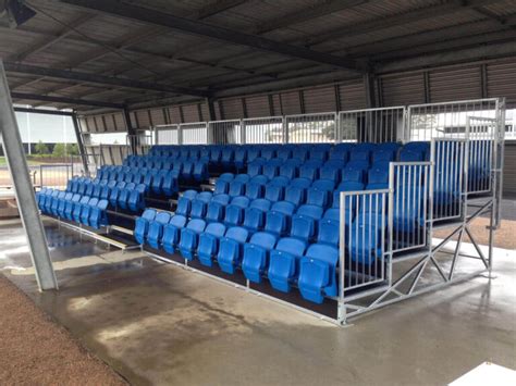 grandstand seating hire  At present day, the hire side of the business has been sold off and we now focus solely on the design, manufacture and sale of grandstand seating, stages and associated