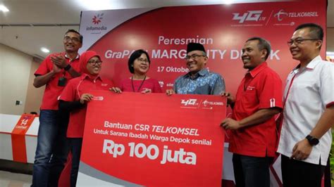 grapari telkomsel margo city  GraPARI Telkomsel Telanaipura