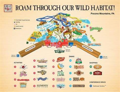 great wolf lodge grand mound map  We make mealtime a snap with call-ahead