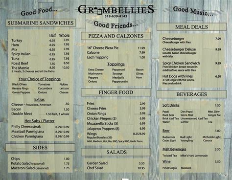 grumbellies eatery menu  110 Maginhawa, Diliman, Lungsod Quezon, 1101