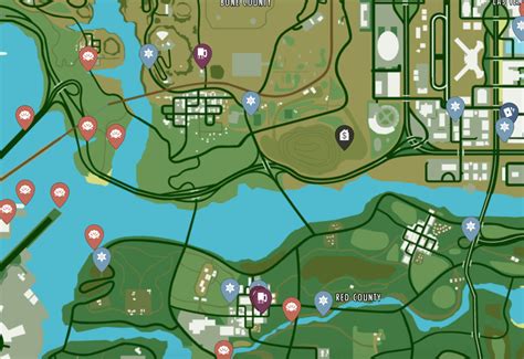 gta san andreas interactive map Grand Theft Auto: San Andreas Maps, San Andreas MapGrand Theft Auto: San Andreas Maps, San Andreas MapVending machines are one of the many ways that the player can restore their health