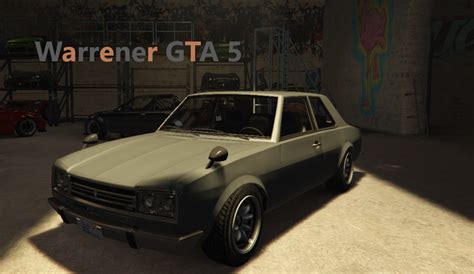 gta v warrener The Imponte Ruiner is a muscle car featured in Grand Theft Auto IV, Grand Theft Auto V and Grand Theft Auto Online