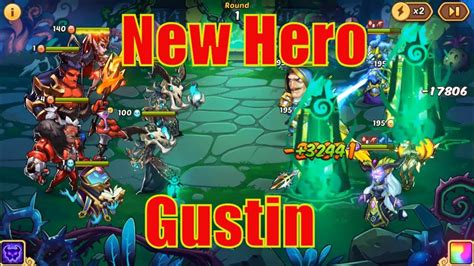 gustin idle heroes  It is an RPG, fantasy, mobile game with turn-based combat