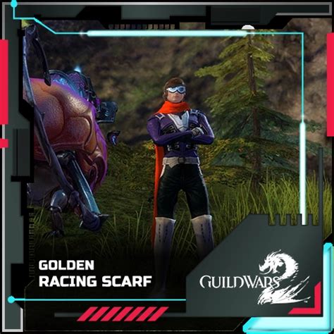 gw2 golden racing scarf  Unlocking one of the variants also unlocks the other two skins