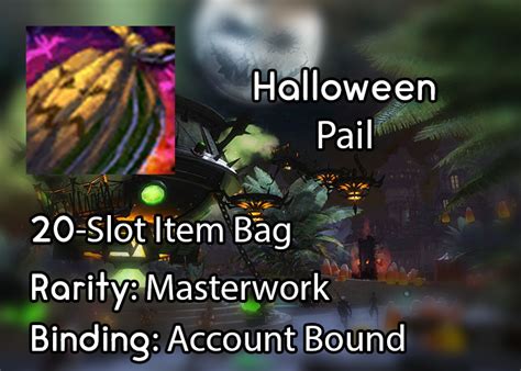 gw2 trick or treat bag  For those not wanting to use Reddit anymore discuss Guild Wars 2 on alternative platforms Guild Wars 2 Discord: